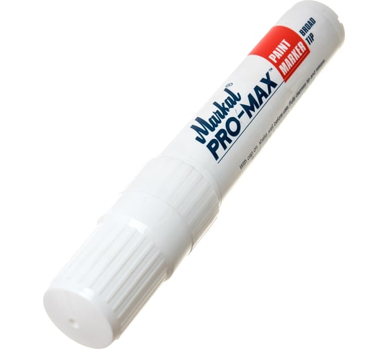 Маркер краска с широким наконечником Markal Pro-Max, белый 90900