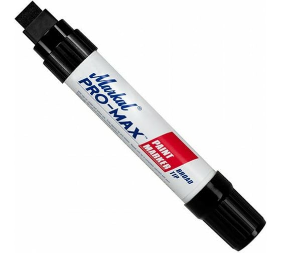 Маркер-краска с широким наконечником Markal Pro-Max, черный 90903 1