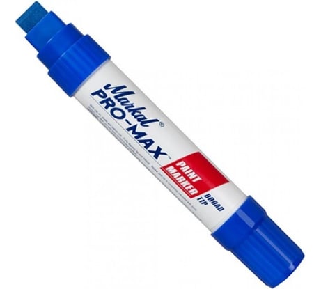 Маркер-краска с широким наконечником Markal Pro-Max, синий 90905