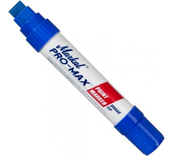 Маркер-краска с широким наконечником Markal Pro-Max, синий 90905