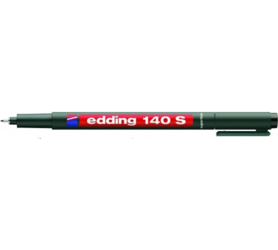 Маркер для проекторов, пленок и ПВХ EDDING 0.3 мм, черный E-140#1