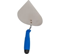 Кельма ИНТЕК сердце 195мм из нержавеющей стали с пластиковой ручкой 10774-195