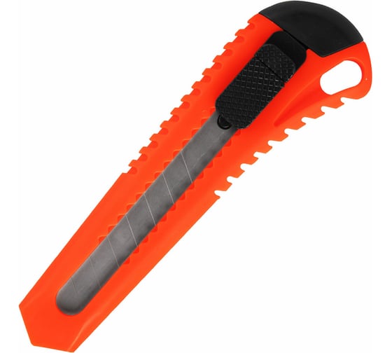 Нож канцелярский BRAUBERG 18 мм КОМПЛЕКТ 5шт + 1шт В ПОДАРОК, фиксатор, блистер, Classic 238773