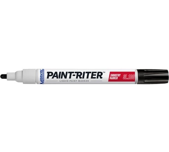 Маркер-фломастер Markal PAINT-RITER INDUSTRY MARKER SL100 черный 31240620 1