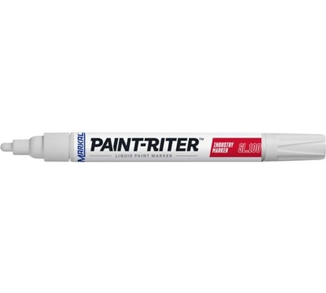 Маркер-фломастер Markal PAINT-RITER INDUSTRY MARKER SL100 WHITE / белый 31240120