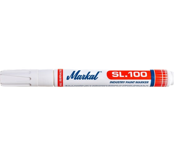 Маркер-фломастер Markal PAINT-RITER INDUSTRY MARKER SL100 WHITE / белый 31240120
