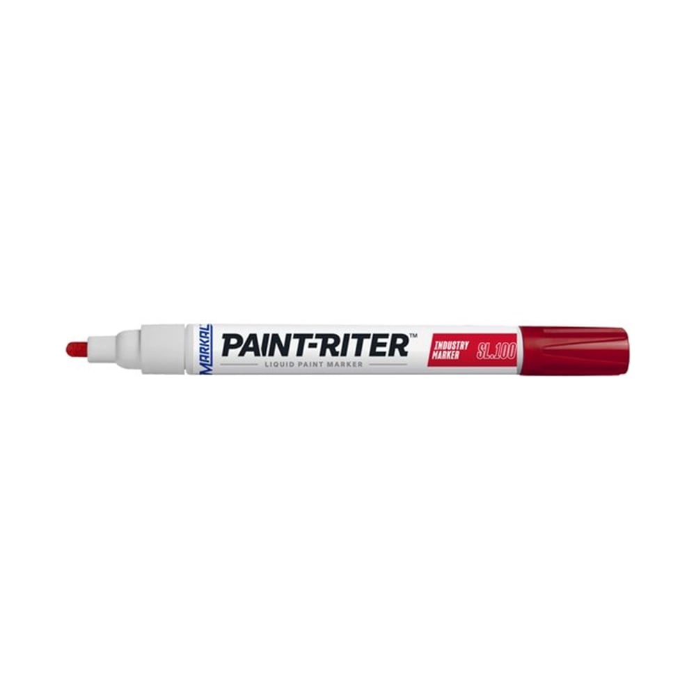 Маркер-фломастер Markal PAINT-RITER INDUSTRY MARKER SL100 RED / красный ...