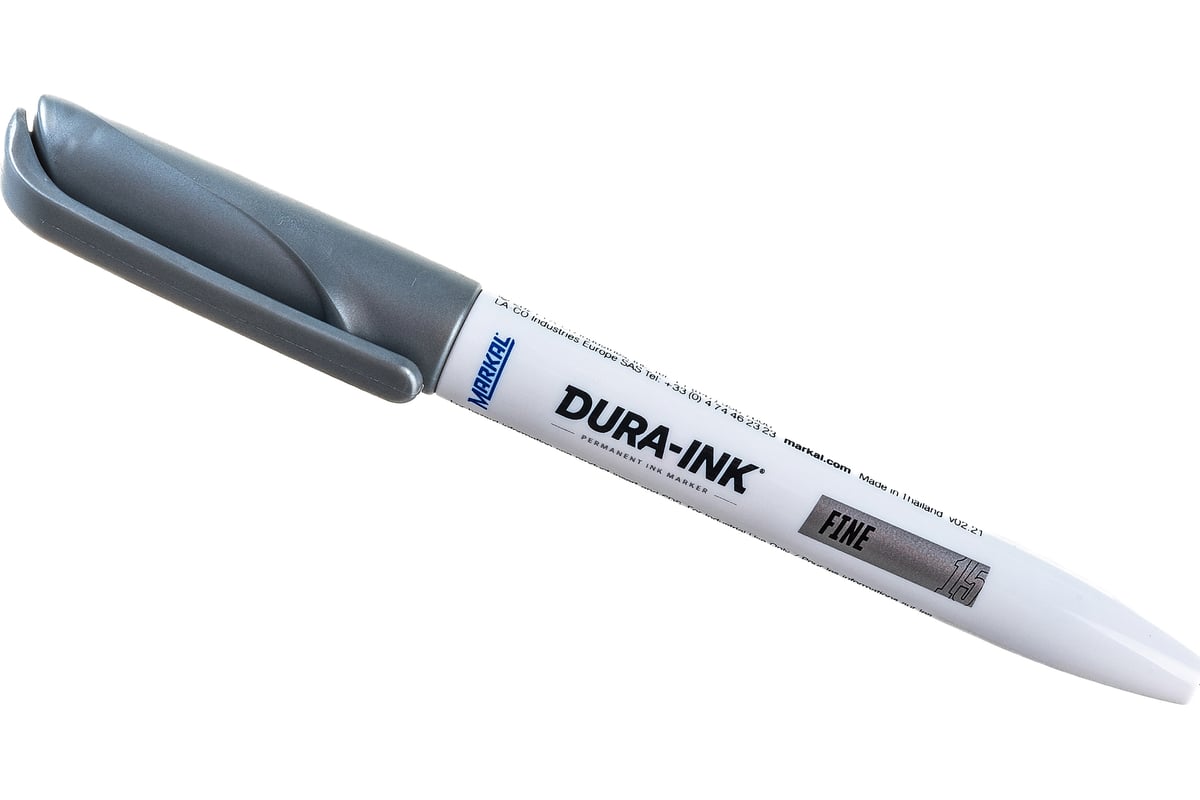 Markal Dura-Ink 15 - Fine Tip Marker - Black