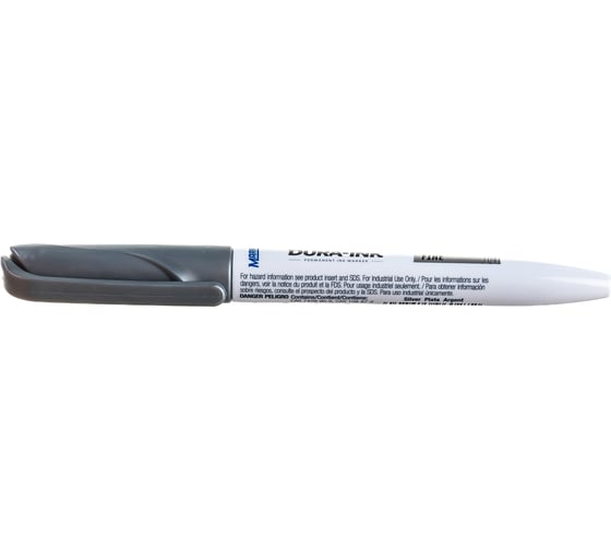 Маркер Markal DURA-INK 15 INK MARKER FINE BULLET TIP SILVER / серебристый 96027