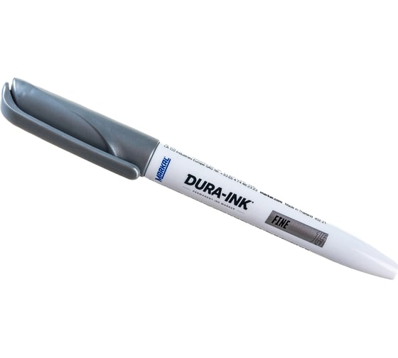 Маркер Markal DURA-INK 15 INK MARKER FINE BULLET TIP SILVER / серебристый 96027