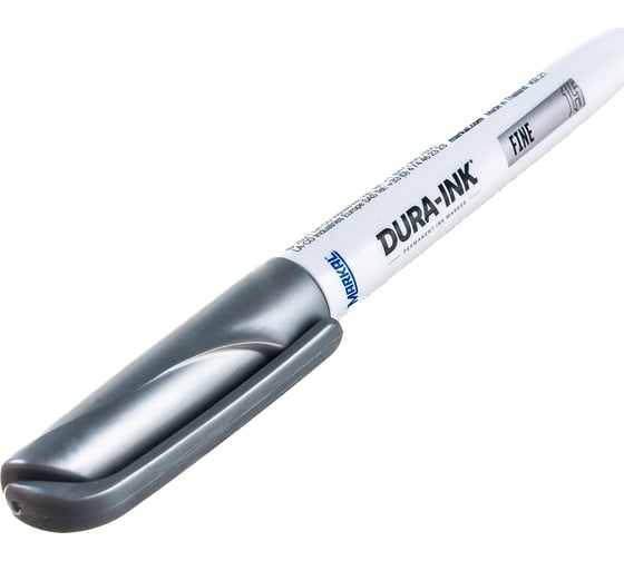 Маркер Markal DURA-INK 15 INK MARKER FINE BULLET TIP SILVER / серебристый 96027
