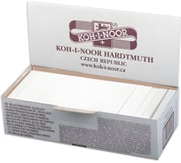 Мел белый квадратный ОФИСМАГ 100 штук, Koh-i-noor (Чехия), картонная упаковка, 111502 224320