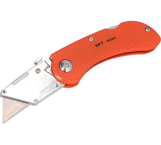 Нож складной алюминиевый FASTER TOOLS 18 мм 8920