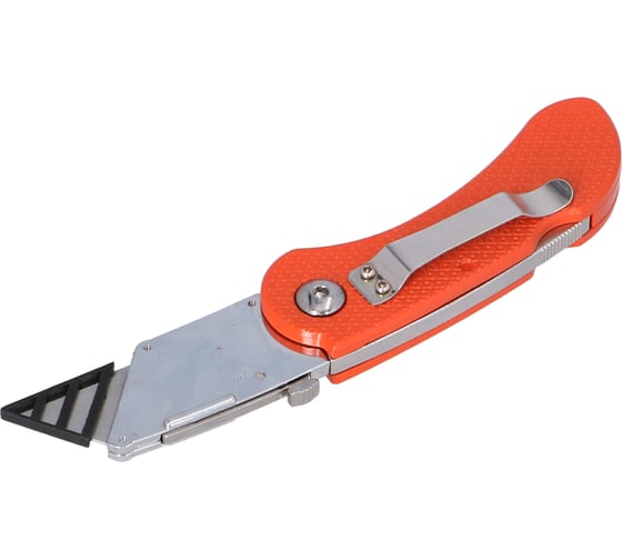 Нож складной алюминиевый FASTER TOOLS 18 мм 8920