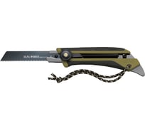 Универсальный нож со сменным серрейторным лезвием для сложных материалов OLFA Works FK1 Field Knife OW-FK1-OD