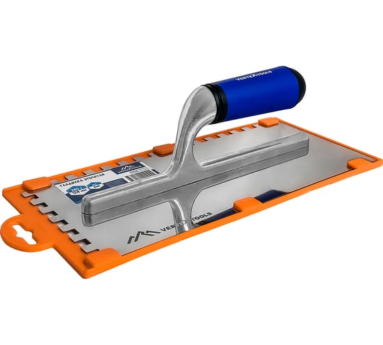 Гладилка зубчатая vertextools 280x128мм ЗУБ 8x8 16-08-08