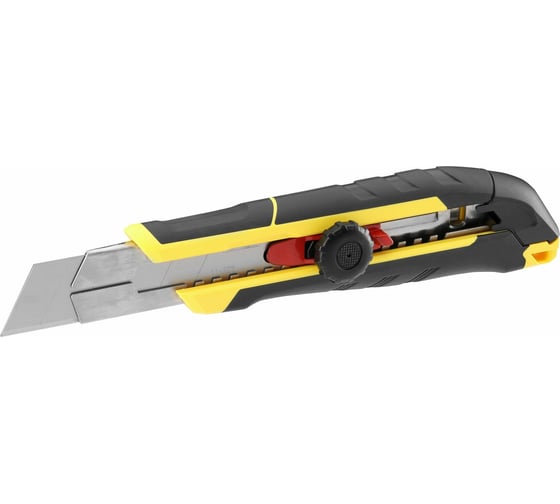 Нож с сегментированным лезвием Stanley, с винтовым зажимом, 25 мм FMHT10330-0