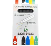 Мелок промышленный универсальный Soppec черный (упаковка 12 шт.) 421103