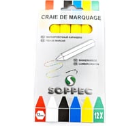 Мелок промышленный универсальный Soppec желтый (упаковка 12 шт.) 421102