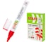 Маркер-краска лаковый Staff paint marker, 2-4 мм, красный, НИТРО-ОСНОВА, PROFIT, 12 шт 152582 19