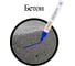 Маркер-краска лаковый Staff paint marker, 2-4 мм, синий, НИТРО-ОСНОВА, PROFIT, 12 шт 152581 10