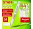 Маркер-краска лак Staff paint marker, 2-4 мм, белые, 12 шт, нитро-основа, PROFIT 152584 2