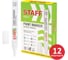 Маркер-краска лак Staff paint marker, 2-4 мм, белые, 12 шт, нитро-основа, PROFIT 152584 20