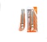 Нож NOVOCRAFT АКУЛА-light 25 мм, PE корпус, 12/144, блистер JSHL025121 1