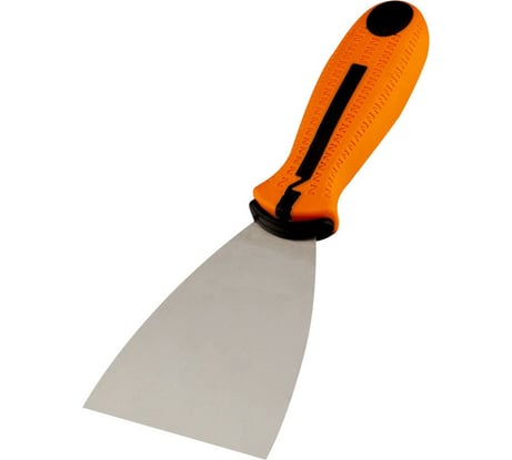 Малярный шпатель NEO Tools 75 мм, нержавеющая полированная сталь, 2-комп. ручка 50-355