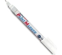 Маркер краска по металлу Artline 444 с тонким наконечником 0.8 мм, белый EK444XF-816