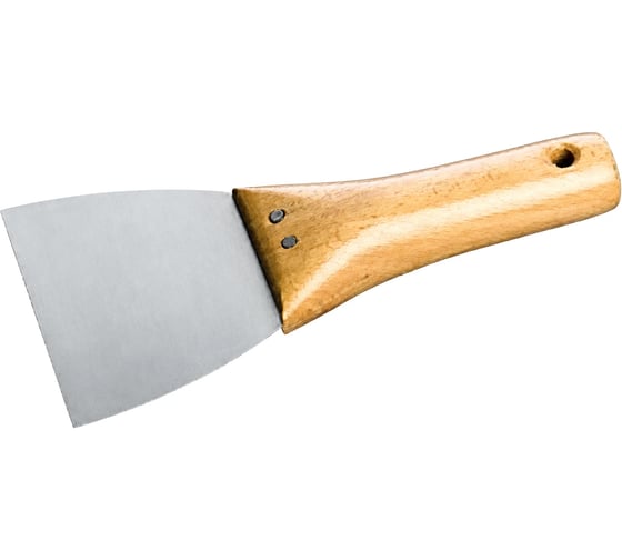 Шпатель с деревянной ручкой SAMGRUPP Kitan 10 см KIT-802