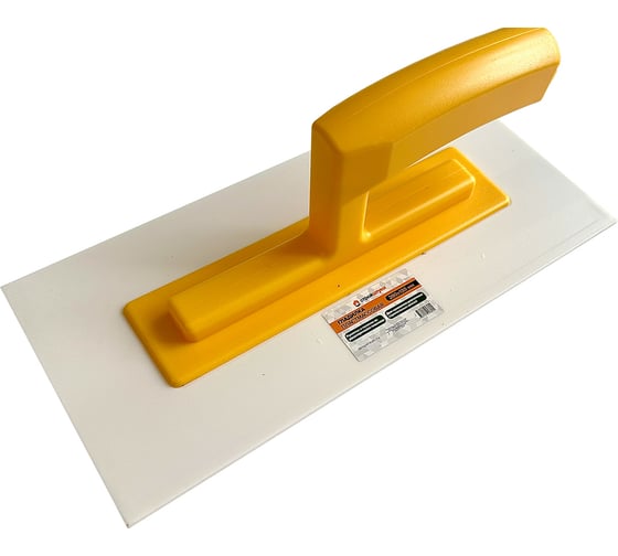 Гладилка прямая Стройштуки 280x130 мм, пластиковая, ударопрочная УТ-00043043 1