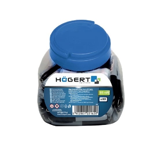 Набор перманентных маркеров HOEGERT TECHNIK 80 шт HT3B774