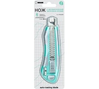 Нож HEFLER 18 мм, с автозагрузкой, 6 лезвий SK-5, точилка HFBL8400