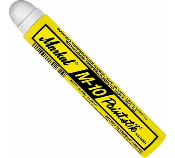 Маркер-карандаш Markal M-10 PAINTSTIK WHITE белый 82020