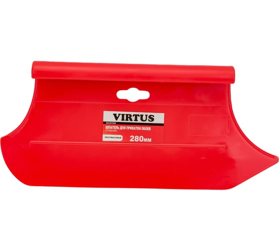 Шпатель для прикатки обоев VIRTUS пластиковый 280 мм 004301002