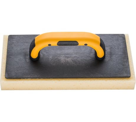 Тёрка HARDY с гидрогубкой, с прорезями, толщина гидрогубки 30 мм, ручка 2K, 28x14 см 0840-142803