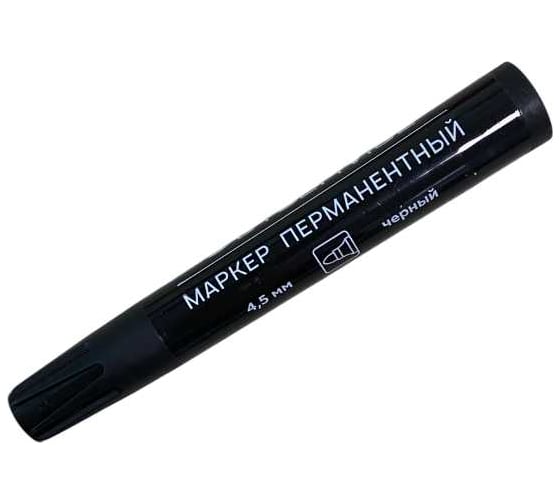 Маркер Jetservice 140х115х40 перманентный черный 4,5мм, 12шт JSPM-1051-12 1