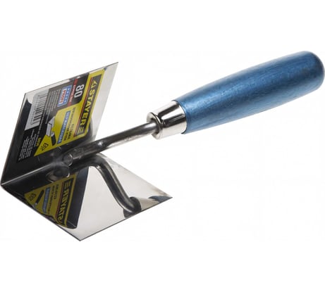 Кельма STAYER Professional для внутренних углов, нержавеющее полотно, 80x60мм 0836