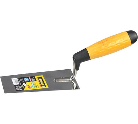 Кельма STAYER Professional трапеция, нерж. полотно, 2-х комп. рукоятка, 140мм 08291-14