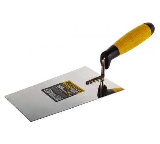 Кельма STAYER Professional трапеция, нерж. полотно, 2-х комп. рукоятка, 180мм 08291-18