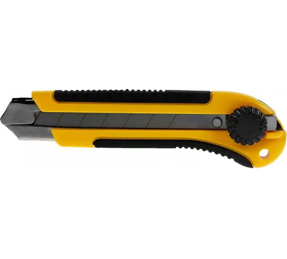 Нож технический ООО ПКФ Сварком 25 мм усиленный прорезиненный, вращ. Прижим (уп/1шт) СанТех s065872 1