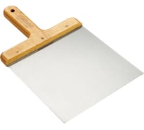 Лопатка шпатлевочная SAMGRUPP 260х165 мм с деревянной ручкой DEKOR DEK-055