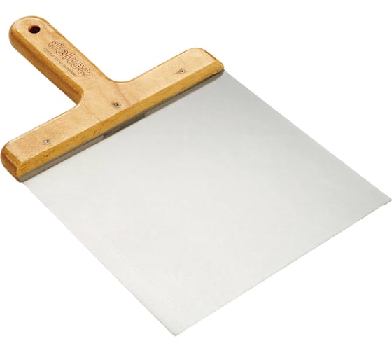 Лопатка шпатлевочная SAMGRUPP 260х165 мм с деревянной ручкой DEKOR DEK-055 1
