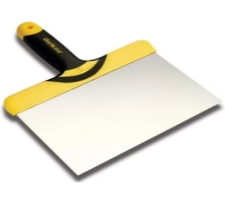 Лопатка шпатлевочная SAMGRUPP 160х170 мм пружин. сталь с пласт. ручкой DEKOR DEK-500