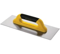 Гладилка зубчатая SAMGRUPP SAMGRUPP V - зуб 300 мм с закрытой пласт. ручкой DEKOR DEK-220