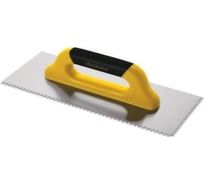 Гладилка зубчатая SAMGRUPP SAMGRUPP V - зуб 500 мм с закрытой пласт. ручкой DEKOR  DEK-224