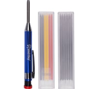 Чертилка/карандаш (скрайбер) Smartbuy Tools набор ручка и 12 грифелей, 6 черн, 3x2 цветных SBT-PNC-6P1