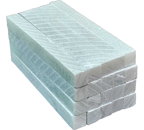 Термостойкий мелок АЛЬФА-НДТ (тальк +2000 градусов) белый, набор 20 шт. УП-00004758 1