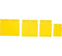 Набор шпателей OTRIX пластиковые, 4шт (50,80,100,120мм) 34457992